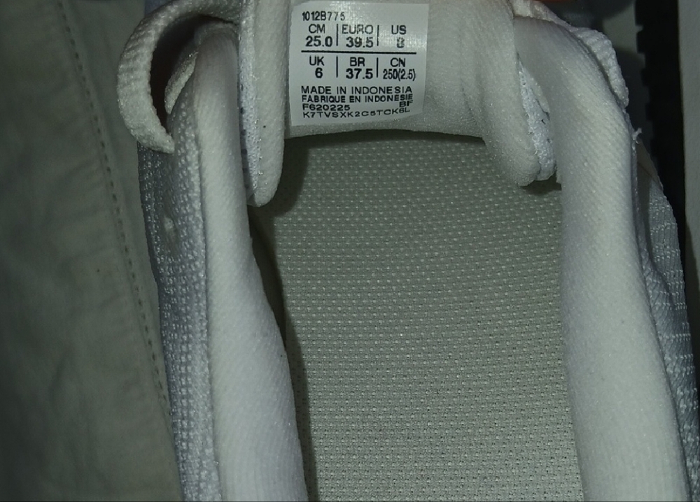 Asics White and Orange Athletic Shoes - Picture 4 of 4